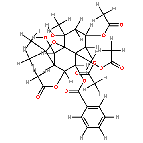 1alpha,2alpha,6beta,13-tetraacetoxy-9alpha-benzoyloxy-4beta,6beta-dihydroxy-beta-dihydroagarofuran