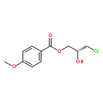 (R)-3-Chloro-2-hydroxypropyl 4-methoxybenzoate