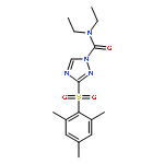 1H-1,2,4-Triazole-1-carboxamide,N,N-diethyl-3-[(2,4,6-trimethylphenyl)sulfonyl]-