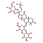 b-D-Glucopyranoside, (3b,6a,12b)-20-(b-D-glucopyranosyloxy)-3,12,25-trihydroxydammar-23-en-6-yl2-O-(6-deoxy-a-L-mannopyranosyl)-