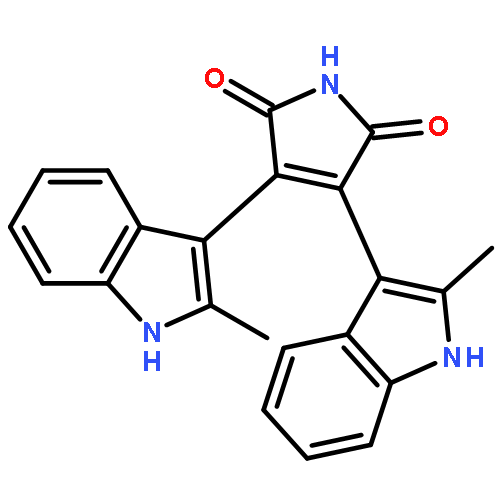 3,4-BIS(2-METHYL-1H-INDOL-3-YL)PYRROLE-2,5-DIONE