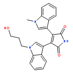 3-[1-(3-Hydroxypropyl)-1H-indol-3-yl]-4-(1-methyl-1H-indol-3-yl)-1H-pyrrole-2,5-dione