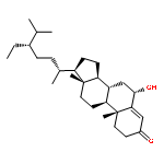 Stigmast-4-en-3-one, 6-hydroxy-, (6a,24S)-