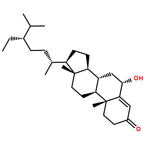 Stigmast-4-en-3-one, 6-hydroxy-, (6a,24S)-