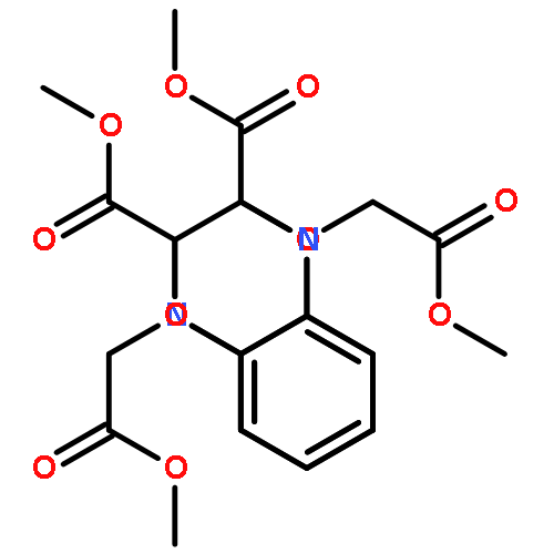 Tetramethyl 2,2',2'',2'''-(((ethane-1,2-diylbis(oxy))bis(2,1-phenylene))bis(azanetriyl))tetraacetate