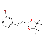 (E)-2-(3-Bromostyryl)-4,4,5,5-tetramethyl-1,3,2-dioxaborolane