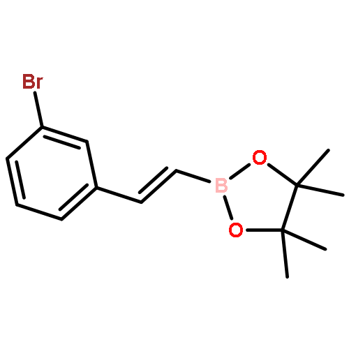 (E)-2-(3-Bromostyryl)-4,4,5,5-tetramethyl-1,3,2-dioxaborolane