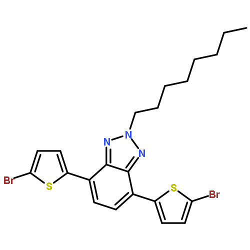 4,7-Bis(5-bromothiophen-2-yl)-2-octyl-2H-benzo[d][1,2,3]triazole