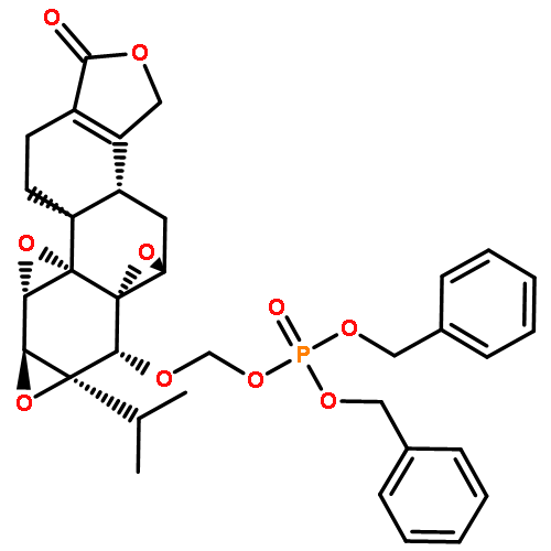 14-O-phosphonooxymethyltriptolide dibenzyl ester