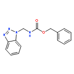 benzyl N-(1H-benzotriazol-1-ylmethyl)carbamate