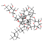 6-O-beta-D-glucopyranosyl-20-O-[alpha-L-arabinofuranosyl-(1->6)-beta-D-glucopyranosyl]-dammar-24-ene-3beta,6alpha,12beta,20S-tetraol