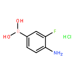 (4-Amino-3-fluorophenyl)boronic acid hydrochloride