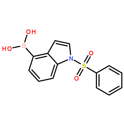 (1-(Phenylsulfonyl)-1H-indol-4-yl)boronic acid