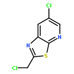 6-Chloro-2-(chloromethyl)thiazolo[5,4-b]pyridine