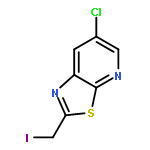 6-Chloro-2-(iodomethyl)thiazolo[5,4-b]pyridine