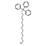 5,8,11-Trioxa-2-thiatridecan-13-ol, 1,1,1-triphenyl-