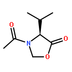 5-Oxazolidinone, 3-acetyl-4-(1-methylethyl)-, (4S)- (9CI)