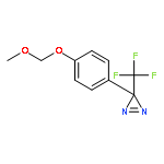 3H-Diazirine, 3-[4-(methoxymethoxy)phenyl]-3-(trifluoromethyl)-