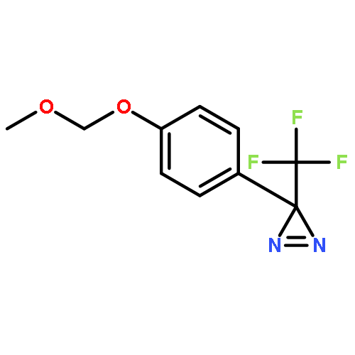 3H-Diazirine, 3-[4-(methoxymethoxy)phenyl]-3-(trifluoromethyl)-