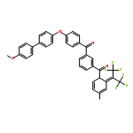 Poly[oxy-1,4-phenylene[2,2,2-trifluoro-1-(trifluoromethyl)ethylidene]-1,4-
phenyleneoxy-1,4-phenylenecarbonyl-1,3-phenylenecarbonyl-1,4-phenyl
ene]