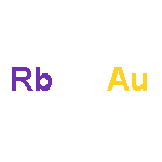 Gold, compd. with rubidium (1:1)