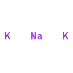 Potassium, compd. with sodium (2:1)