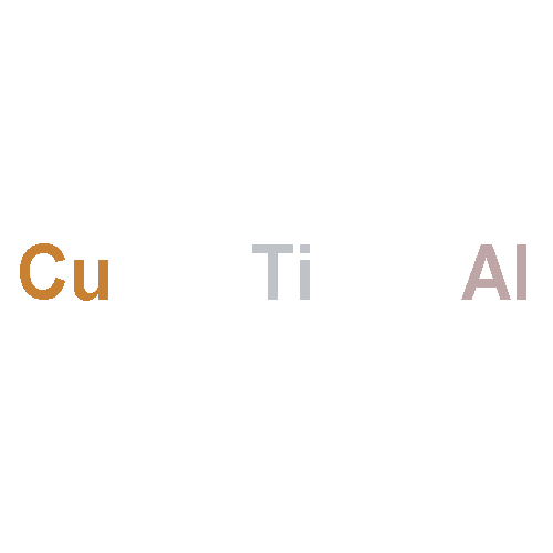 ALUMINUM, COMPD. WITH COPPER AND TITANIUM (1:1:1)