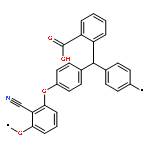 Poly[oxy(2-cyano-1,3-phenylene)oxy-1,4-phenylene[(2-carboxyphenyl)m
ethylene]-1,4-phenylene]