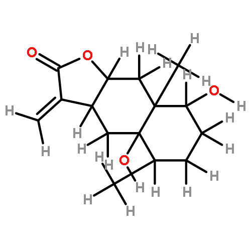 (1R,4S,5R,7R,8R,10S)-1,5-dihydroxyeudesma-11(13)-en-12,8-olide