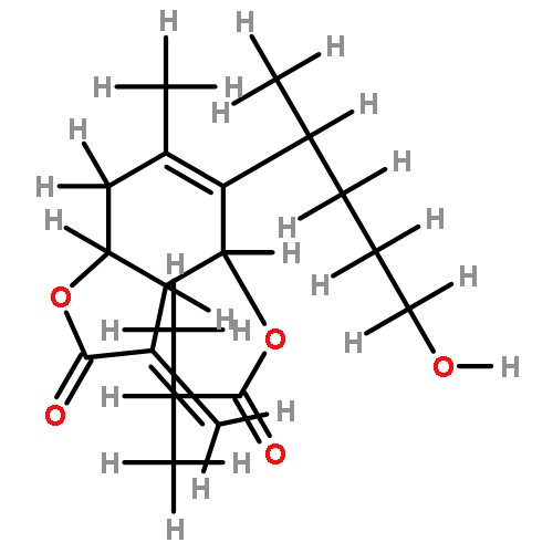 6alpha-isobutyryloxy-1-hydroxy-4alphaH-1,10-secoeudesma-5(10),11(13)-dien-12,8beta-olide