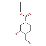 (3S,4S)-tert-Butyl 3-hydroxy-4-(hydroxymethyl)piperidine-1-carboxylate