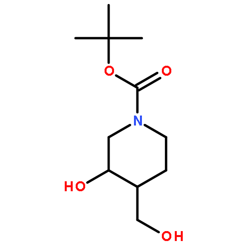 (3S,4S)-tert-Butyl 3-hydroxy-4-(hydroxymethyl)piperidine-1-carboxylate