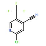 2-Chloro-5-(trifluoromethyl)pyridine-4-carbonitrile