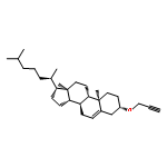 Cholest-5-ene, 3-(2-propynyloxy)-, (3b)-