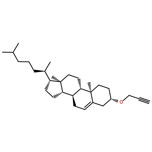 Cholest-5-ene, 3-(2-propynyloxy)-, (3b)-