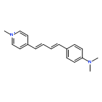 Pyridinium,4-[(1E,3E)-4-[4-(dimethylamino)phenyl]-1,3-butadienyl]-1-methyl-