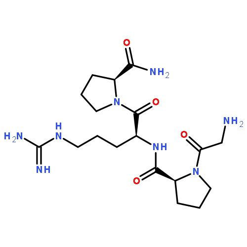 (2S)-1-(2-AMINOACETYL)-N-[(2S)-1-[(2S)-2-CARBAMOYLPYRROLIDIN-1-YL]-5-(DIAMINOMETHYLIDENEAMINO)-1-OXOPENTAN-2-YL]PYRROLIDINE-2-CARBOXAMIDE