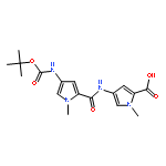 4-(4-((tert-Butoxycarbonyl)amino)-1-methyl-1H-pyrrole-2-carboxamido)-1-methyl-1H-pyrrole-2-carboxylic acid