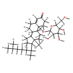 19-O-beta-D-glucopyranosyl-19-hydroxy-cholest-4-en-3-one