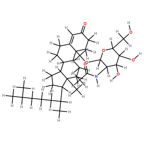 19-O-(2-acetylamino-2-deoxy-beta-D-glucopyranosyl)-19-hydroxy-cholest-4-en-3-one