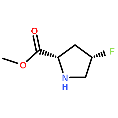 L-Proline, 4-fluoro-, methyl ester, cis- (9CI)