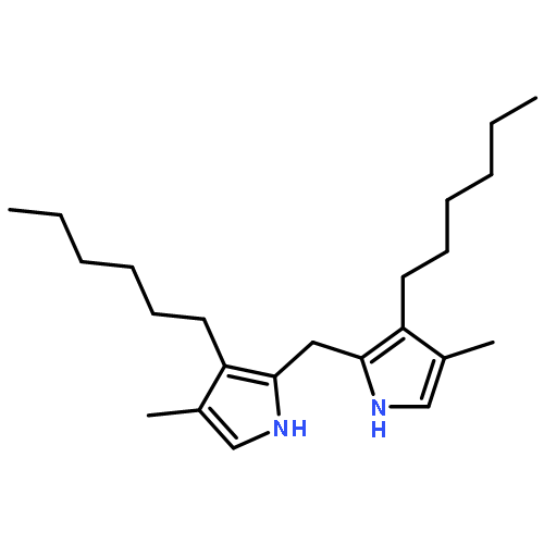 1H-Pyrrole, 2,2'-methylenebis[3-hexyl-4-methyl-