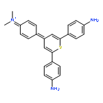 Thiopyrylium,2,6-bis(4-aminophenyl)-4-[4-(dimethylamino)phenyl]-, chloride (9CI)