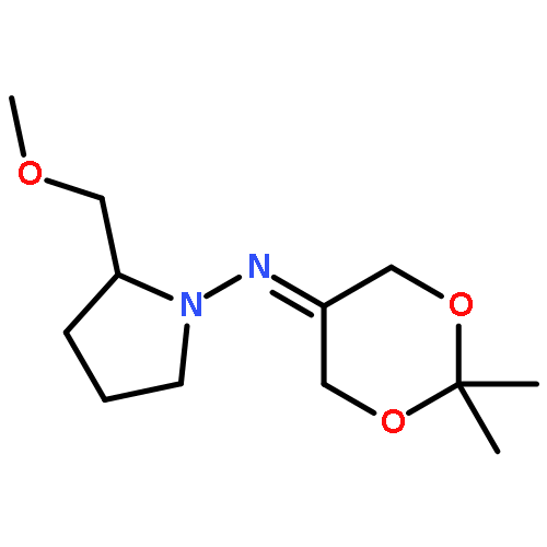 1-Pyrrolidinamine,N-(2,2-dimethyl-1,3-dioxan-5-ylidene)-2-(methoxymethyl)-, (S)-