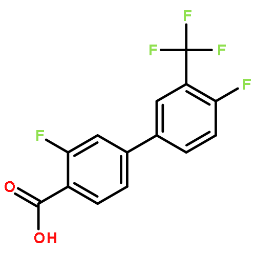 2-fluoro-4-[4-fluoro-3-(trifluoromethyl)phenyl]benzoic Acid