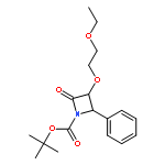 (3R,4S)-tert-Butyl 3-(2-ethoxyethoxy)-2-oxo-4-phenylazetidine-1-carboxylate