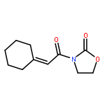 3-(2-Cyclohexylideneacetyl)oxazolidin-2-one