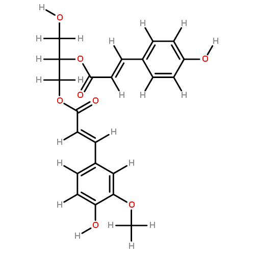 1-O-feruloy-l2-O-p-coumaroylglycerol