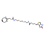 8-(+)-biotinylamino-3,6-dioxa-octyl (1R,8S,9s)-bicyclo[6.1.0]non-4-yn-9-ylm ethyl carbamate