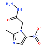 2-methyl-5-nitro-1H-Imidazole-1-acetic acid hydrazide